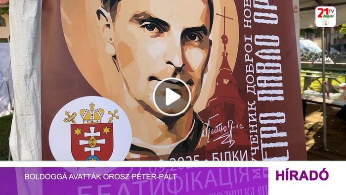 2025.09.30. Boldoggá avatás Tv21 Ungvár v1